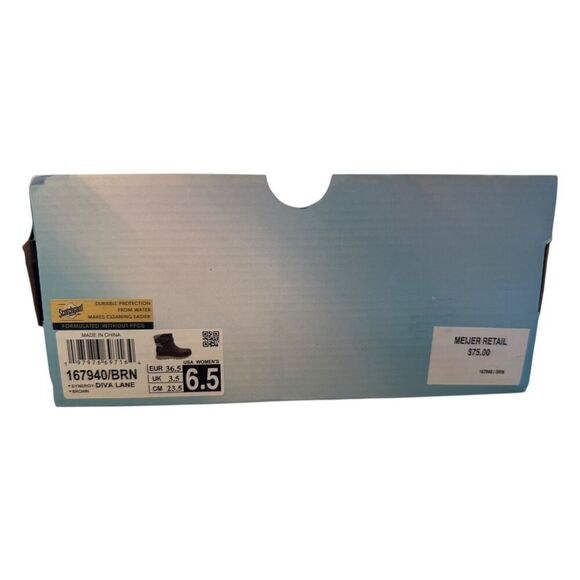 Skechers Synergy - Diva Lane Brown Boots - Women’s Size 6.5 NEW WITH BOX - Picture 7 of 7